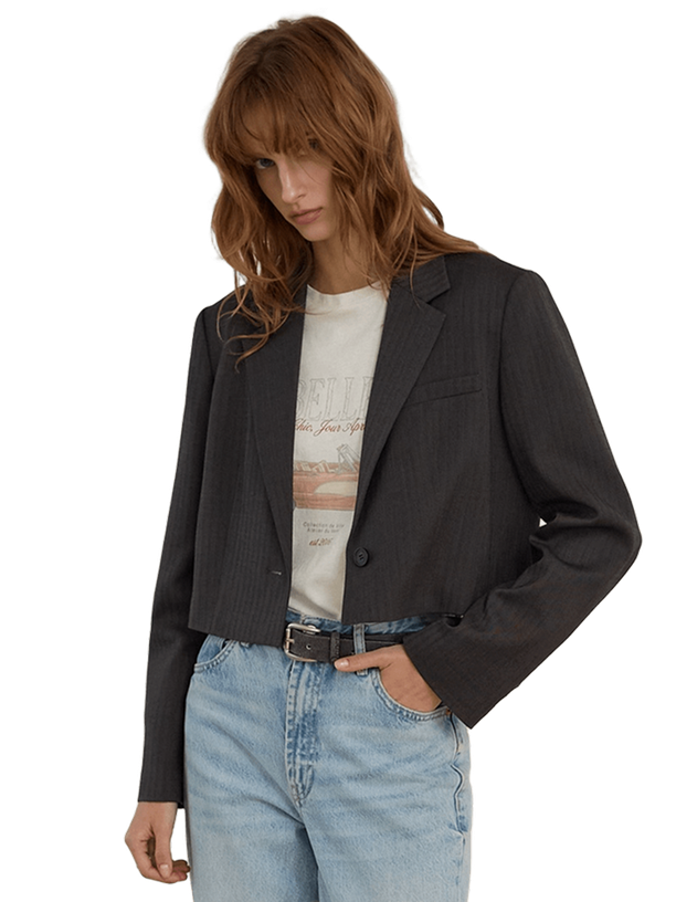 Citybreeze Пиджак Single One Button Tailored Crop
