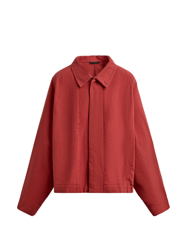 Zara Куртка свободного кроя из хлопка