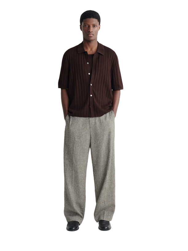 COS Поло Ribbed Knit Cotton
