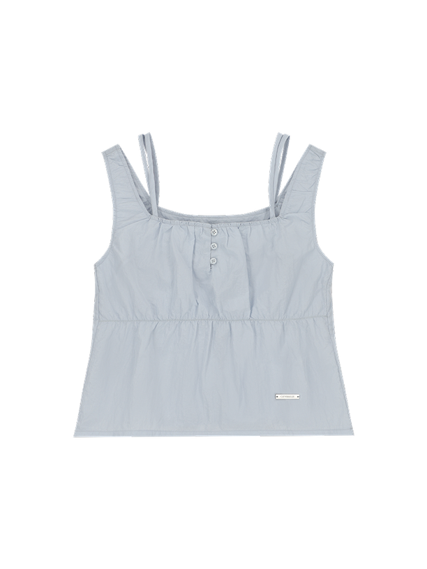 Citybreeze DOUBLE STRAP SQUARE NECK SLEEVELESS TOP