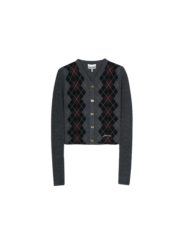 Ganni  Кардиган Fine Merino