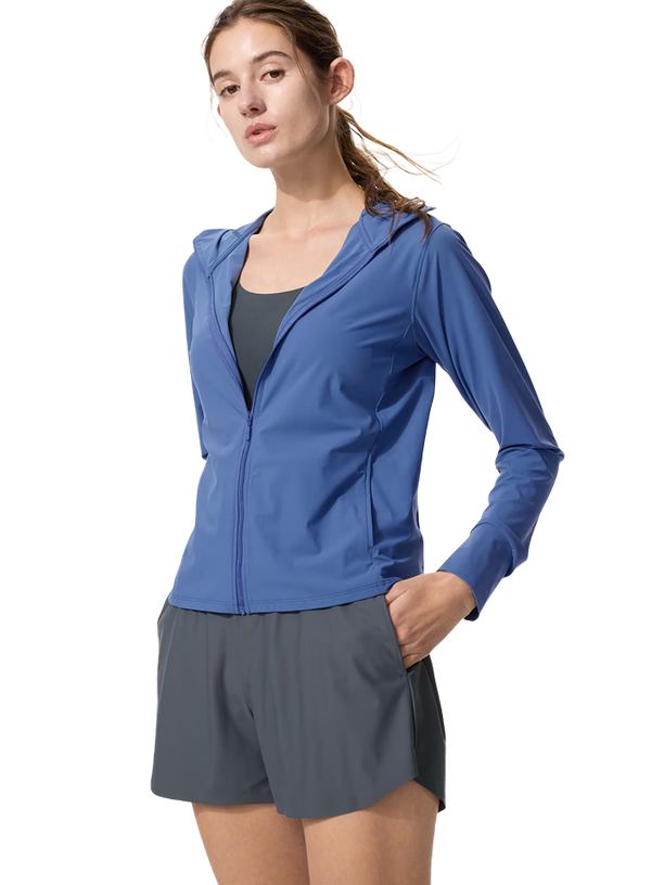 Uniqlo Женская ветровка с защитой от ультрафиолета AIRism UV Protection Uniqlo