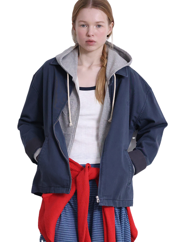 Poev Куртка Washed Cotton