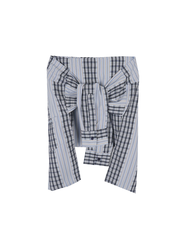 Highschool Disco Shirt Layered Skirt