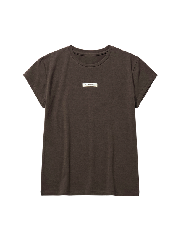 Citybreeze Футболка Logo label round neck