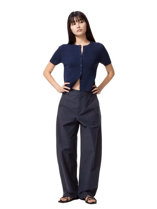 Uniqlo Брюки Jersey Barrel Leg