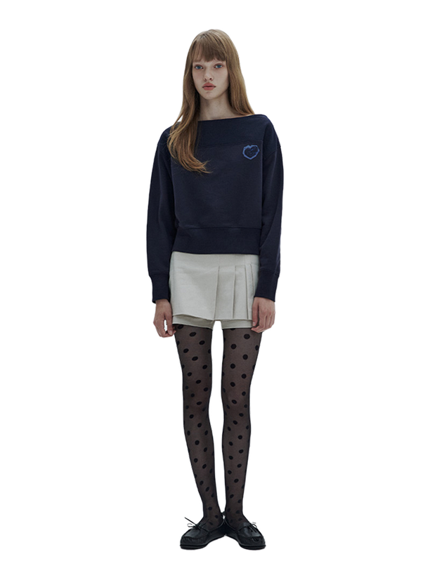 Citybreeze Свитшот BOATNECK HEART