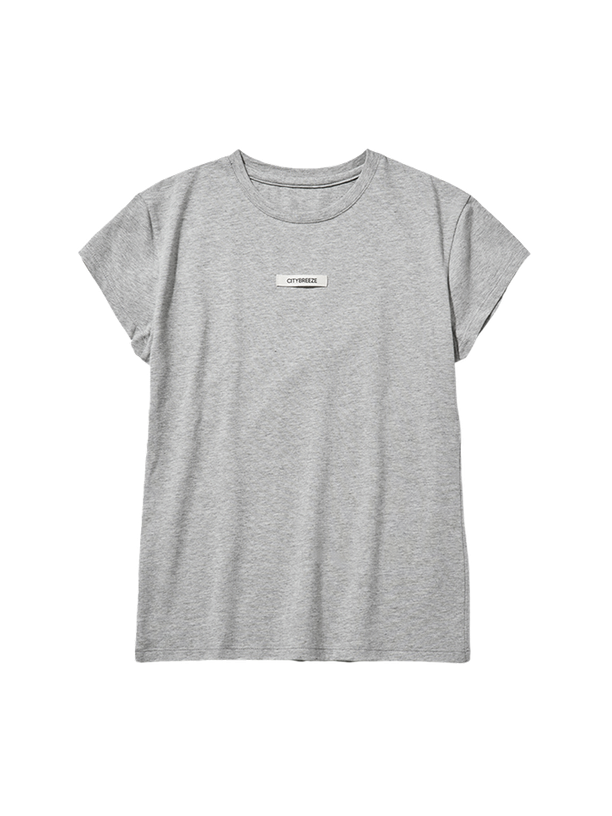 Citybreeze Футболка Logo label round neck