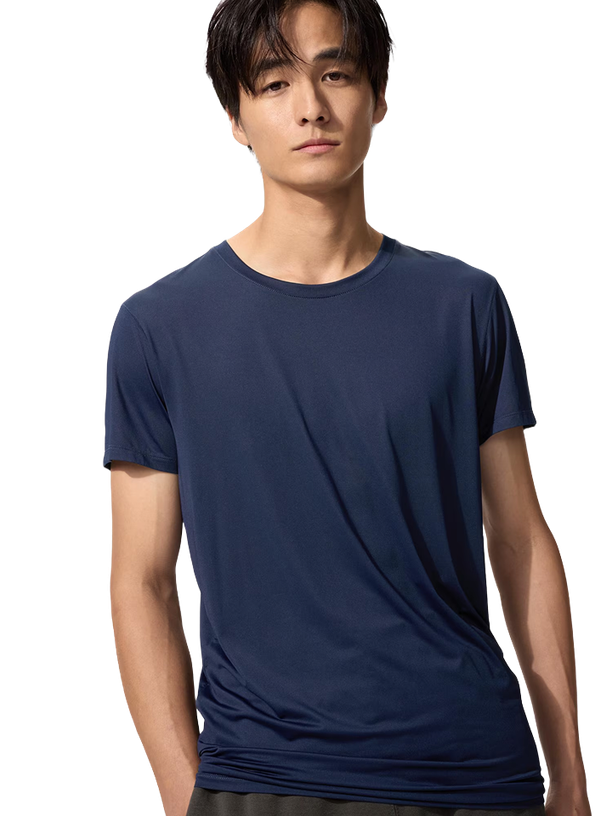 Uniqlo Футболка AIRism Crew Neck