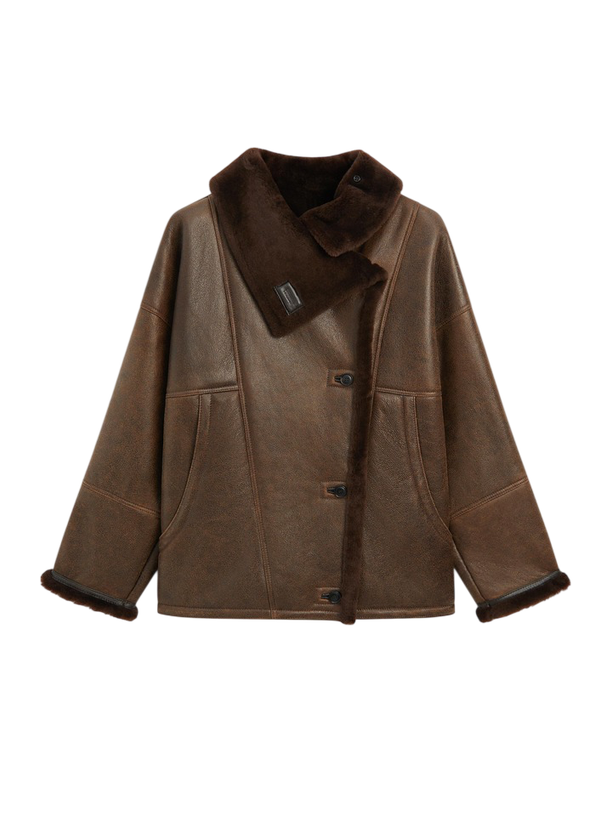 Massimo Dutti Дубленка из овчины