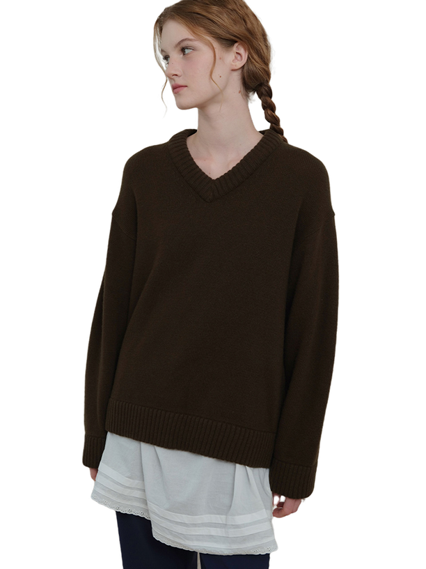 Poev Свитер 90’s V-neck