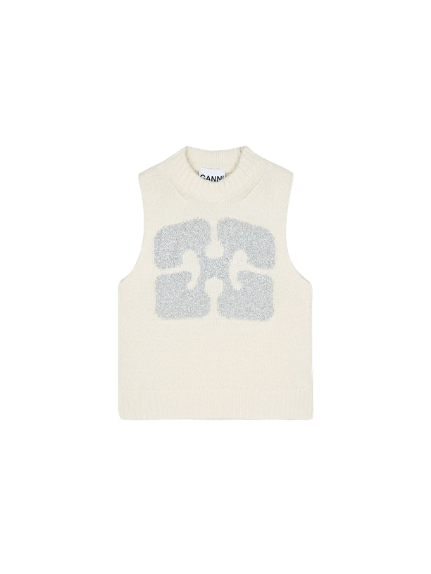 Ganni  Жилет Graphic Wool