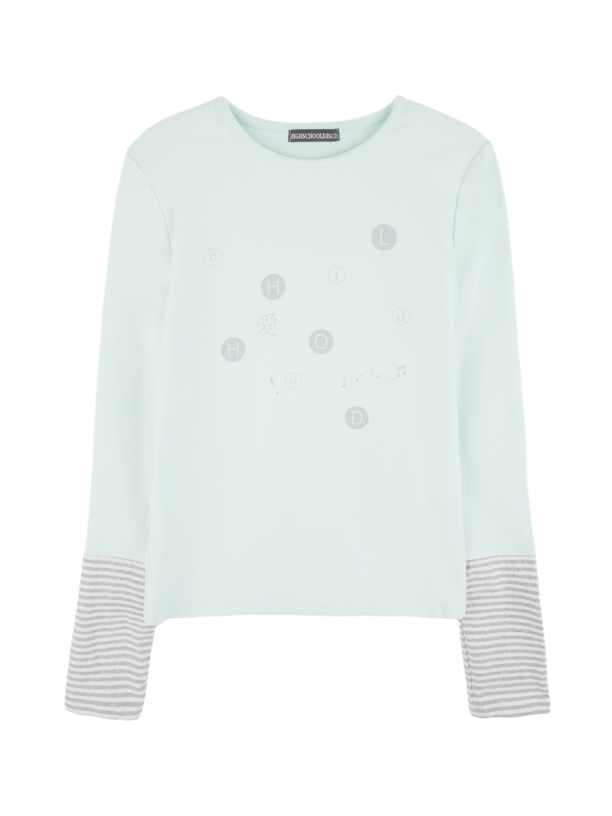 Highschool Disco Лонгслив Dot Graphic Layered