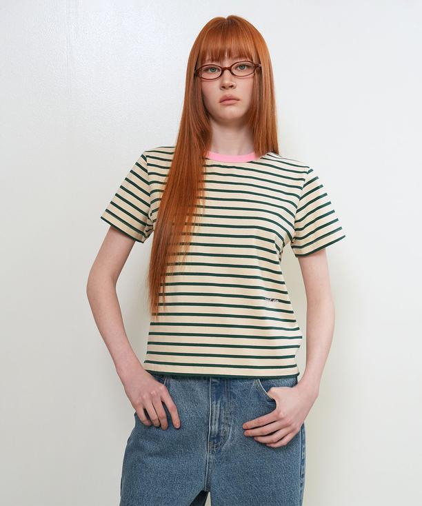 General Idea Футболка coloring striped short-sleeved