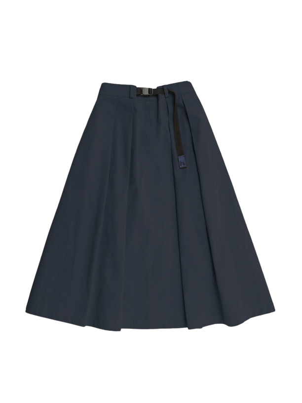 Have Had Relax Belted Flare Skirt