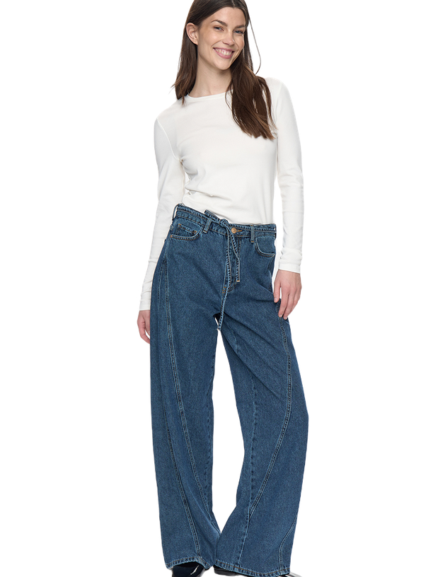 NUMPH Широкие джинсы NUBROOKLYN WIDE STITCH