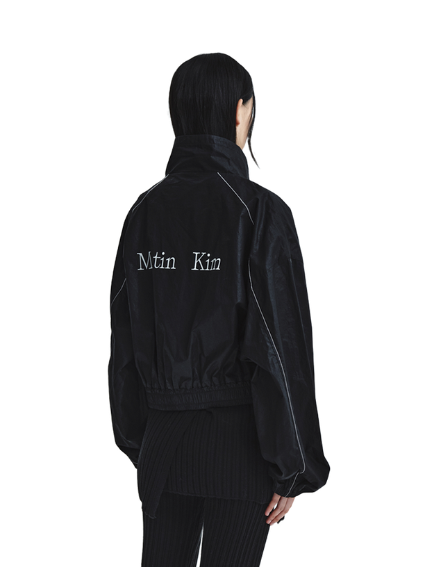 Matin Kim Худи MATIN COATING CROP BLACK