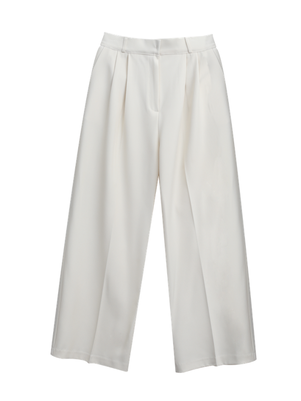 Slowlolli Широкие брюки Relax pintuck wide