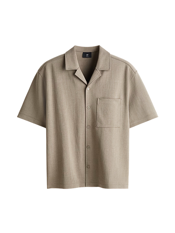 H&M Рубашка Relaxed Fit Camp