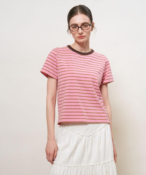 General Idea Футболка coloring striped short-sleeved