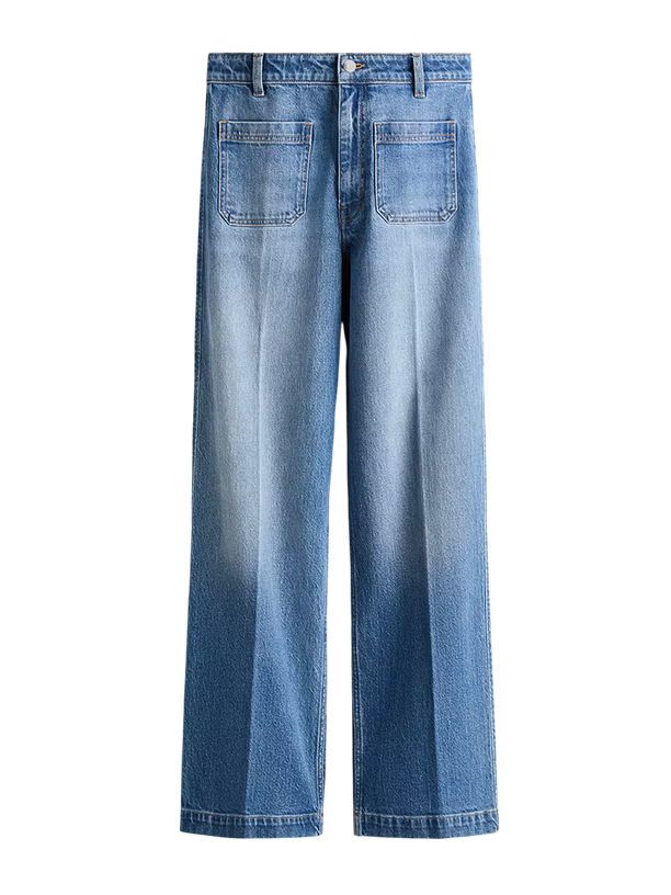 H&M Джинсы High-Waist Wide Jeans