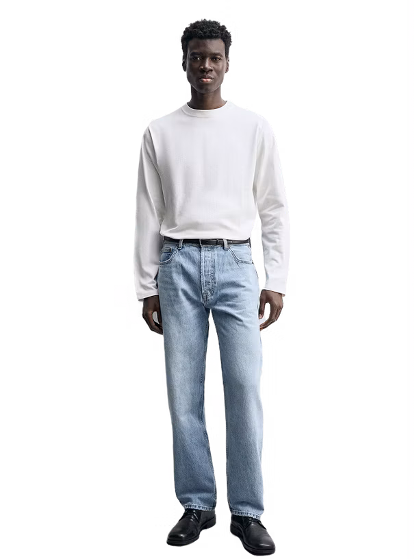 Zara Джинсы STRAIGHT-LEG