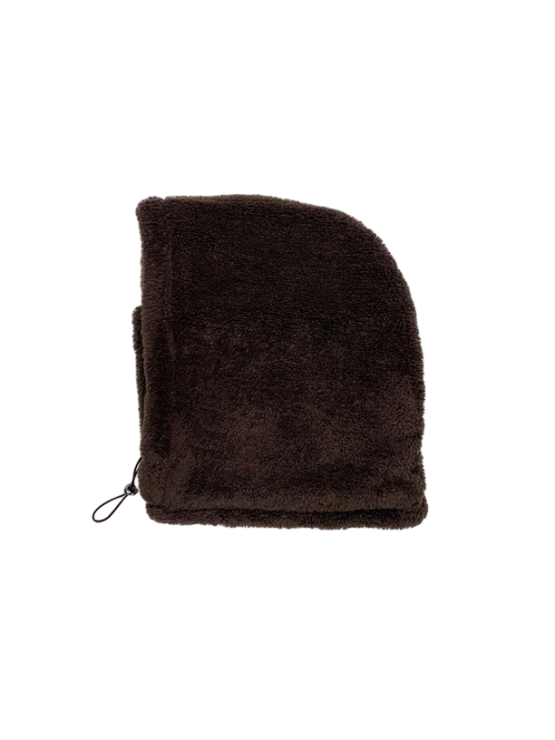 Kookeesee Boa Fleece Balaclava (brown)
