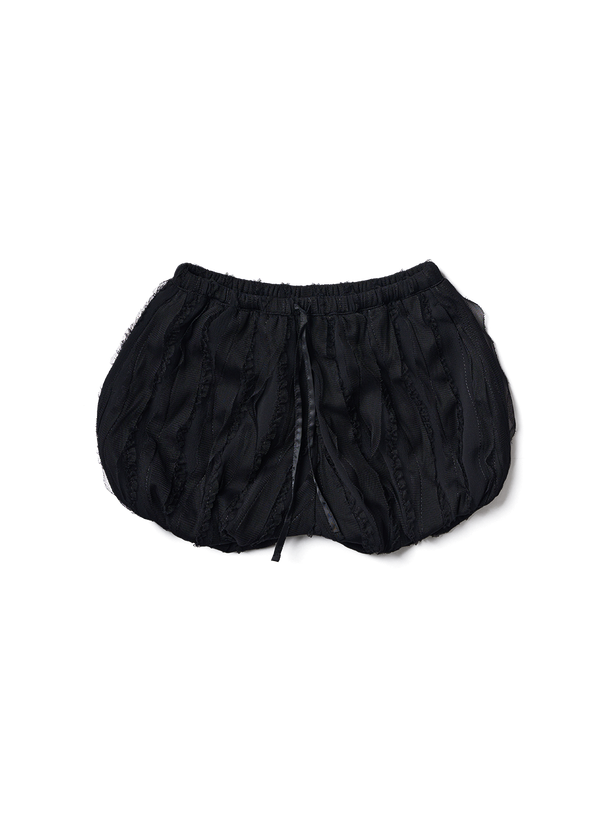 Poev Textured Balloon Shorts