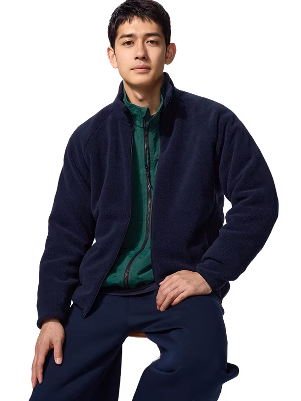 Uniqlo Флисовая куртка на молнии Fleece Full-Zip