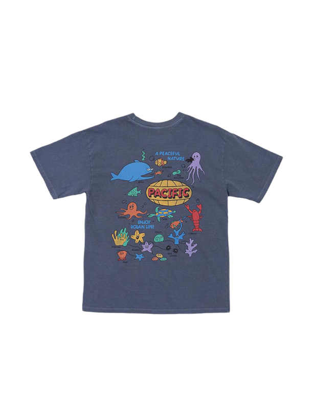 Big Wave ENJOY OCEAN LIFE PIGMENT TEE