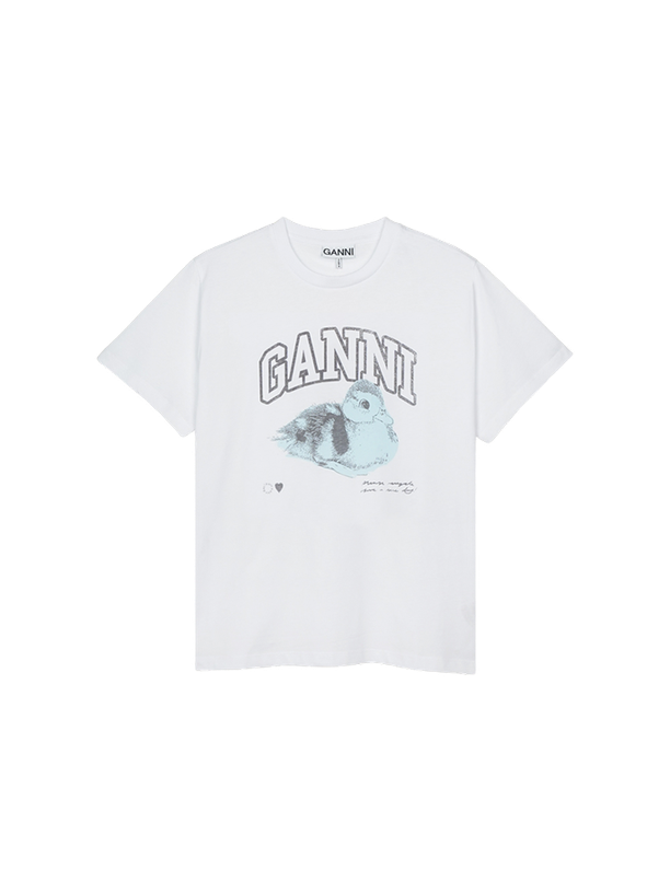 Ganni  Футболка Duckie Relaxed