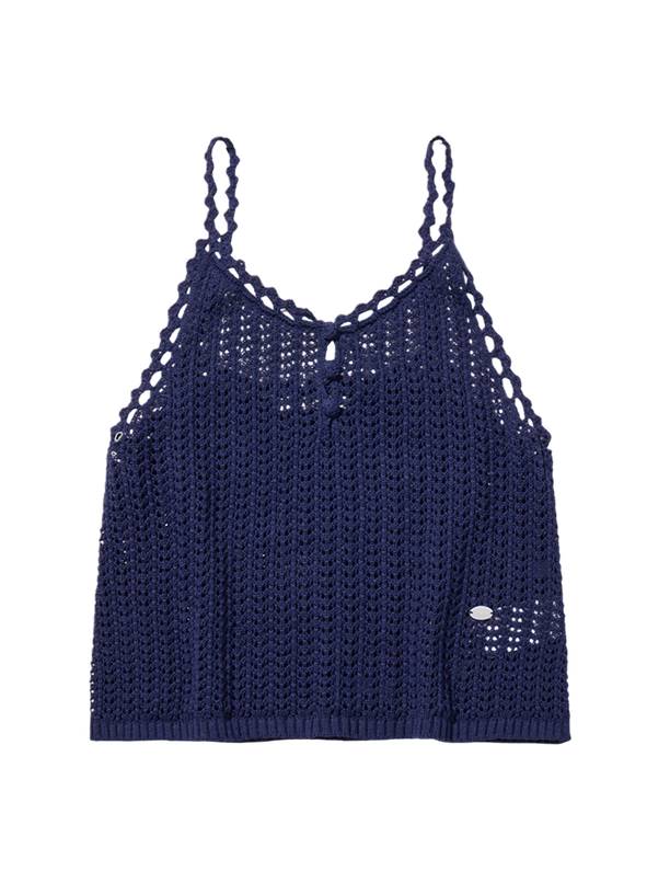 Citybreeze Топ Crochet sleeveless knit