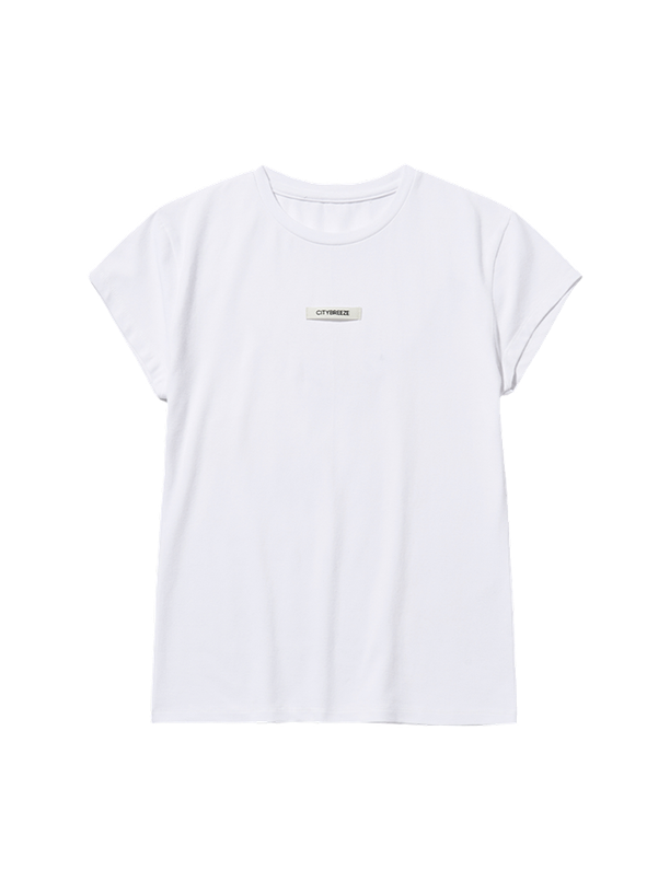 Citybreeze Футболка Logo label round neck