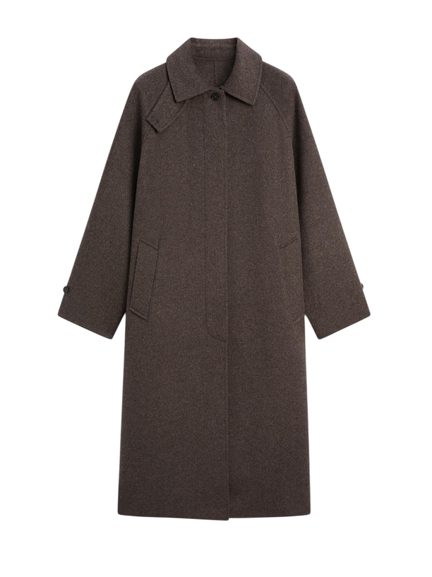 Massimo Dutti Пальто из меланжевой шерсти