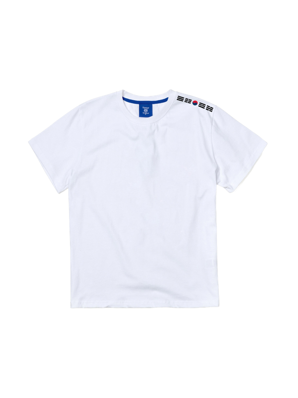 Teeny Tiger Taegukgi Point T-shirt White