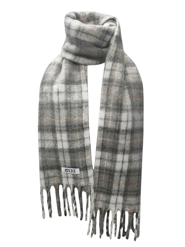 Running High Шарф Big check muffler