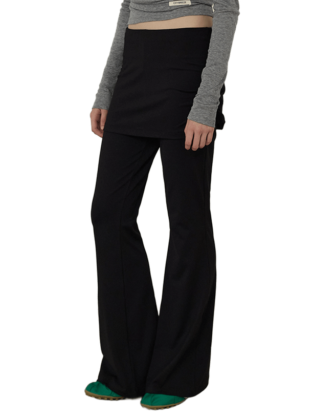 Citybreeze Брюки Layered Skirt Banding Flare