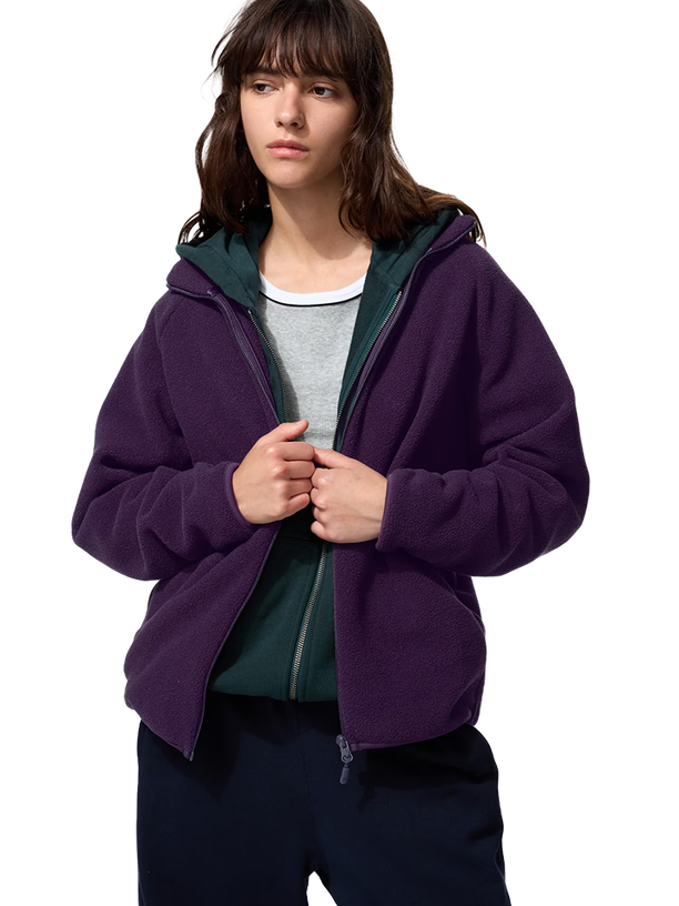 Uniqlo Флисовая куртка на молнии Fleece Full-Zip