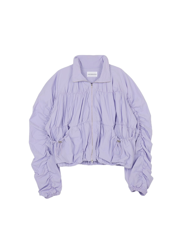 Hardcore Happiness Shirring Baby Two-way jacket (Purple)