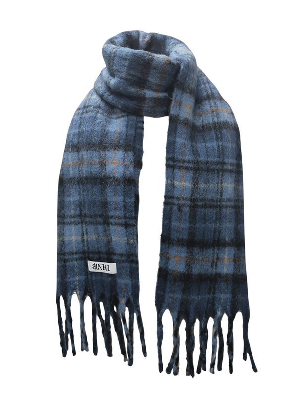 Running High Шарф Big check muffler
