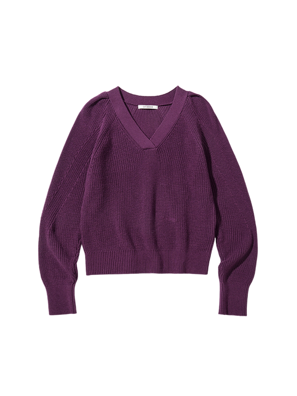 Citybreeze Джемпер PUFF V-NECK