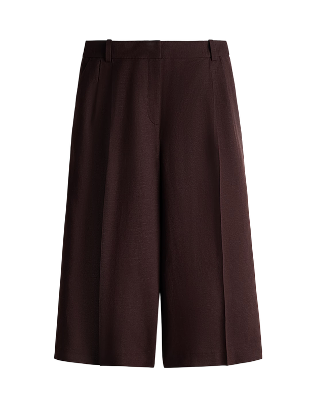 H&M Брюки Linen Blend Wide Pants
