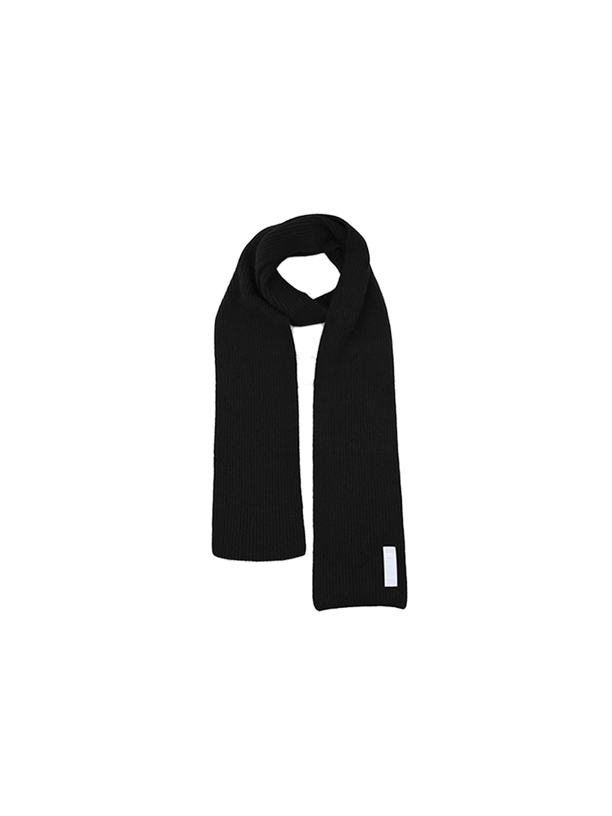 Undercontrol Studio PLAIN MUFFLER / LAMBS WOOL / BK