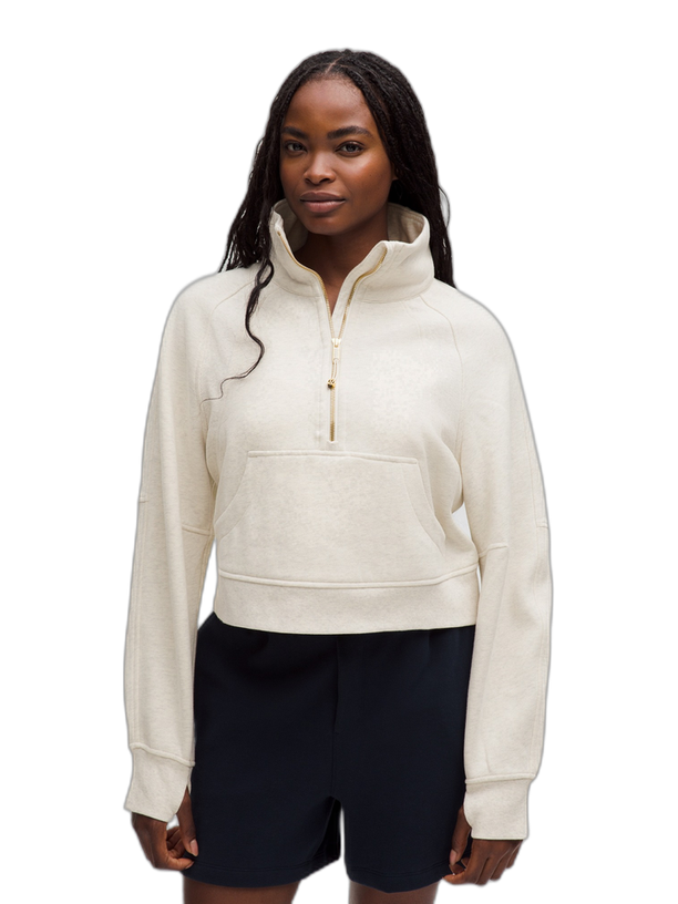 lululemon Свитшот Scuba Oversized Funnel-Neck Half-Zip