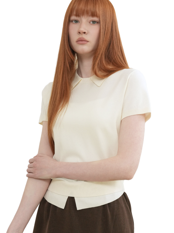 General Idea Пуловер layered essential half