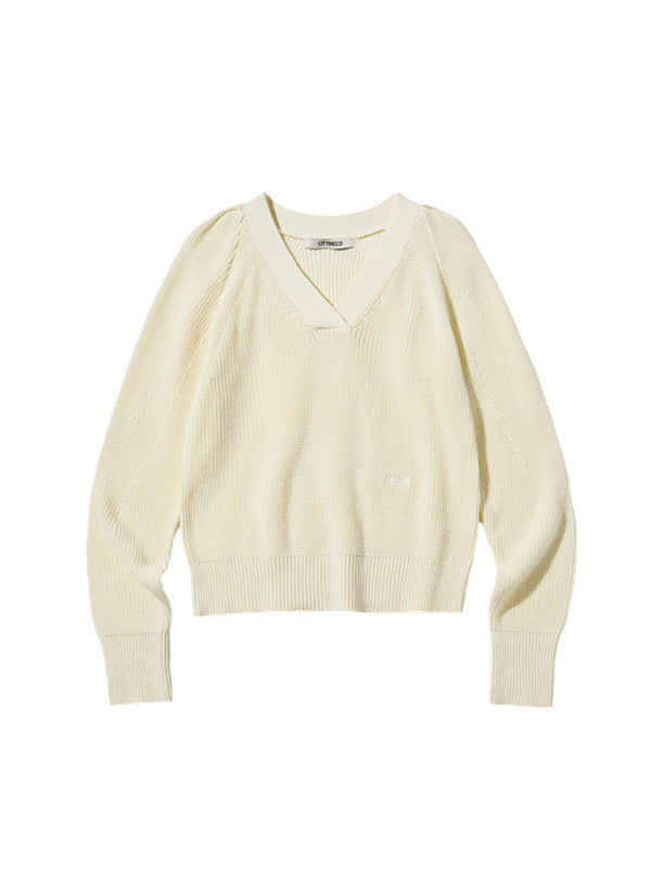 Citybreeze Джемпер PUFF V-NECK