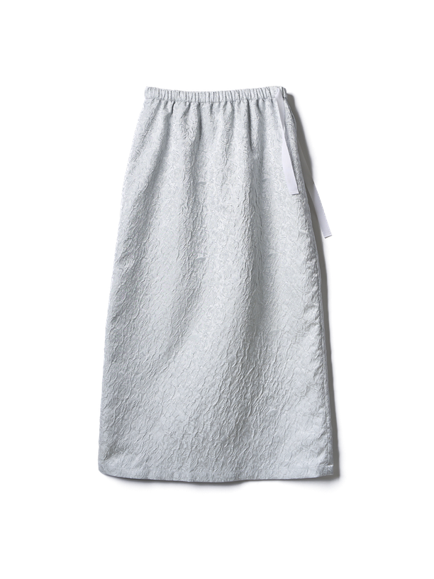 Poev Rose Jacquard Long Skirt