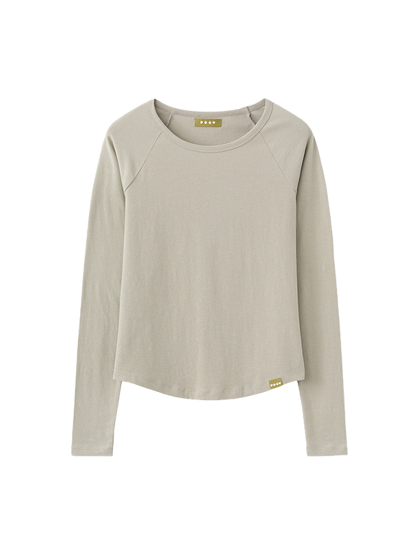 Poev Топ Solid Raglan