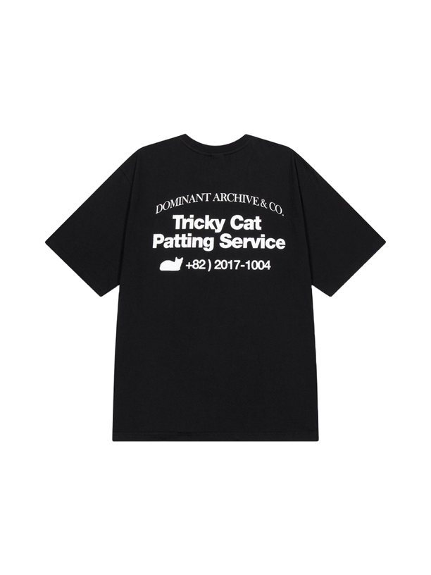 Dominant TRICKY CAT PATTING SERVIE T-SHIRT