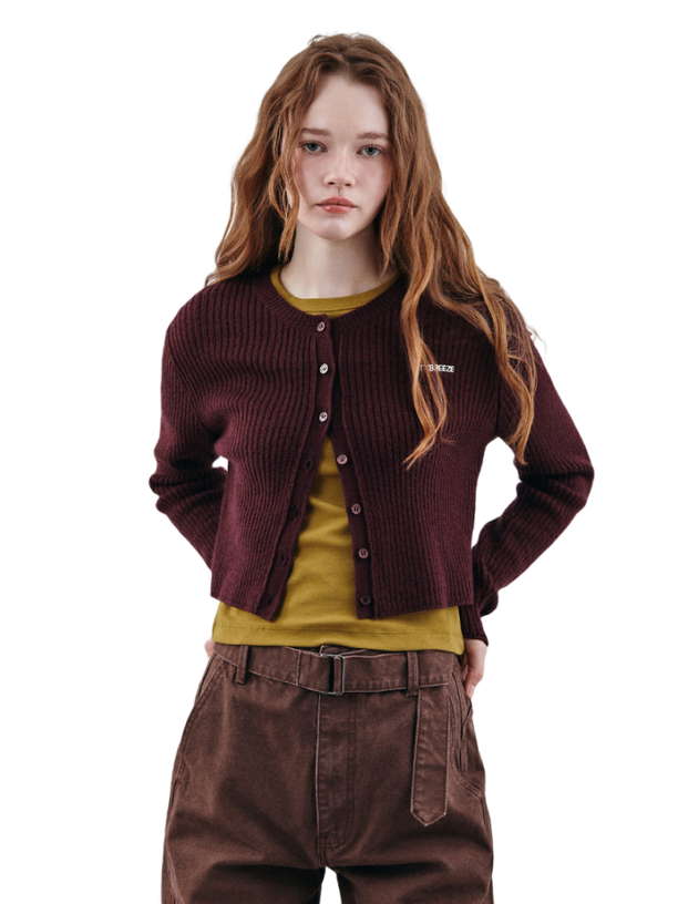 Citybreeze Кардиган RIBBED SMALL LOGO